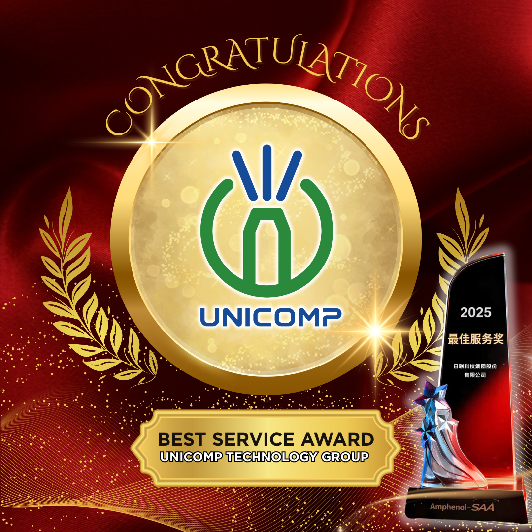 As soluções de inspeção de raios-X tornaram-se essenciais nas indústrias Semi-Con-Con e Electronics | A tecnologia Unicomp ganha o Amphenol 'Melhor Prêmio de Serviço '