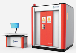 Componentes automotivos NDT raio X UNICOMP UNC225 